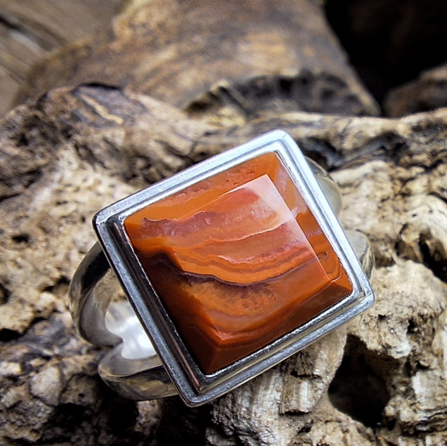 Lake superior hot sale agate ring